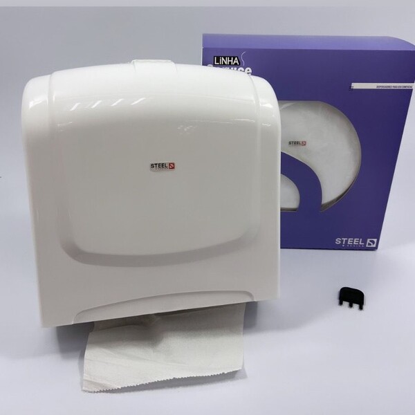 Porta Papel Toalha Para Banheiro Interfolhas Dispenser 2/3 Do
