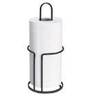 Porta Papel Toalha Preto Suporte Laminado Guardanapo Rolo Org