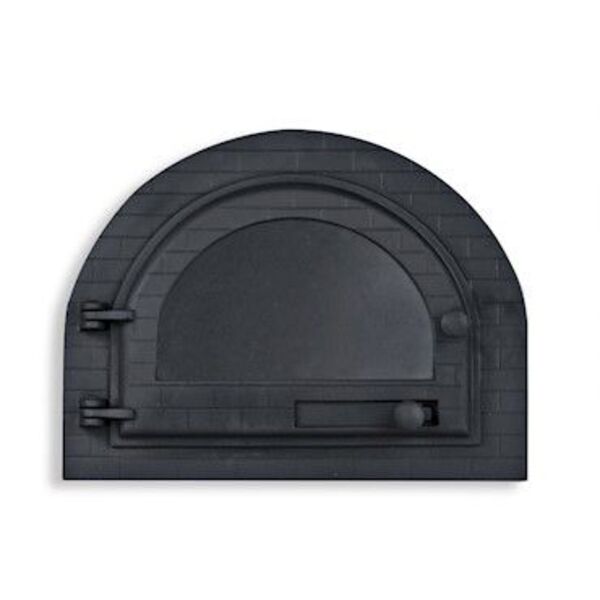 Porta Para Forno Iglu Com Vidro Mod. Art Mil Grande - Libaneza