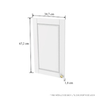 Porta para Módulo de Cozinha 40cm Provençal Spring