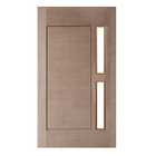 Porta Pivotante 01 Almofada P/vidro Montada Em Madeira Maciça