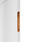 Porta com Batente Pivotante 15 a 23cm Sarrafeada Lucerna Plus Branco Direito ou Esquerdo 2,10x1,20x4.1 Ipumirim