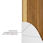 Porta com Batente Pivotante 15 a 23cm Sarrafeada Lucerna Plus Branco Direito ou Esquerdo 2,30x0,90x4.1 Ipumirim