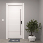 Porta com Batente Pivotante 15 a 23cm Sarrafeada Lucerna Plus Branco Direito ou Esquerdo 2,30x1,00x4.1 Ipumirim