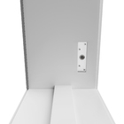 Porta com Batente Pivotante 15 a 23cm Sarrafeada Zurique Laca Branco Direito ou Esquerdo 2,10x0,90x4.1 Ipumirim