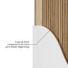 Porta com Batente Pivotante 15 a 23cm Sarrafeada Zurique Laca Branco Direito ou Esquerdo 2,10x1,00x4.1 Ipumirim