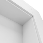 Porta com Batente Pivotante 15 a 23cm Sarrafeada Zurique Laca Branco Direito ou Esquerdo 2,30x1,20x4.1 Ipumirim