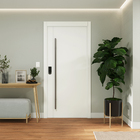 Porta com Batente Pivotante 15 a 23cm Sarrafeada Zurique Laca Branco Direito ou Esquerdo 2,30x1,20x4.1 Ipumirim