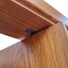 Porta com Batente Pivotante 15 a 24cm Sarrafeada Lisa Louro Freijó Natural Direito ou Esquerdo 2,10x1,10m Ipumirim