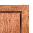 Porta com Batente Pivotante 15 a 24cm Sarrafeada Lisa Louro Freijó Natural Direito ou Esquerdo 2,10x1,10m Ipumirim