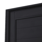 Porta Lambril Pivotante Alumínio Preto 2,16x1,00m Lado Direito Linha Vivace Artens