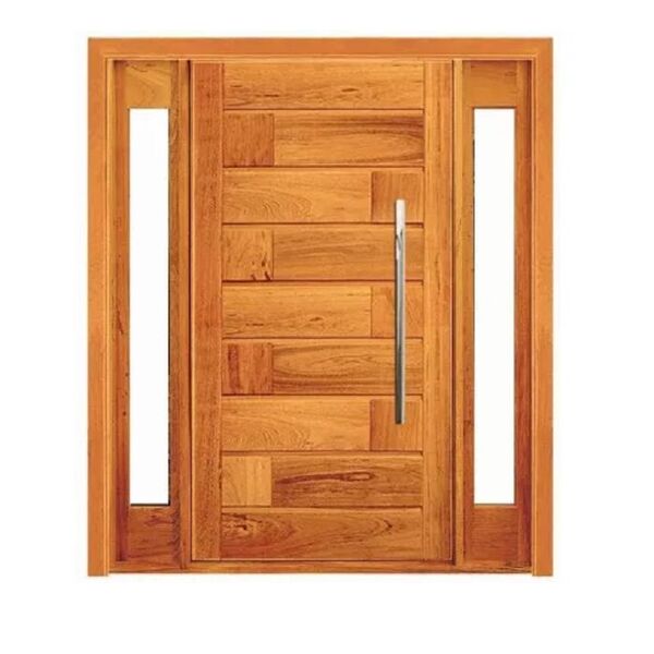 Porta Pivotante 713 Brotas Com Visor Duplo - Madeira Angelim