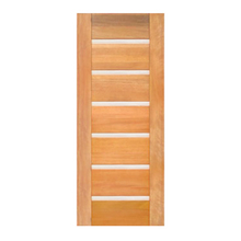 Porta Pivotante  Friso Metã¡lico Montada Em Madeira Maciã§a C