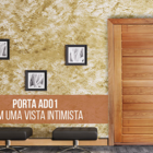 Porta Pivotante Ad 01 Tauari Mapaf - 2.10m X 1.12m