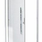 Porta Pivotante Alumínio Lambril Branco Direita 210x110