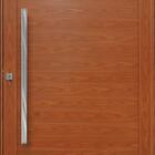 Porta Pivotante Alumínio Lambril Madeiro Direita - 230x110