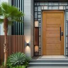 Porta Pivotante Batente 14 Fechadura Digital Puxador Barra Ch