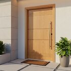 Porta Pivotante Belíssima 7 Padrão Batente 14 Puxador Tubo 60