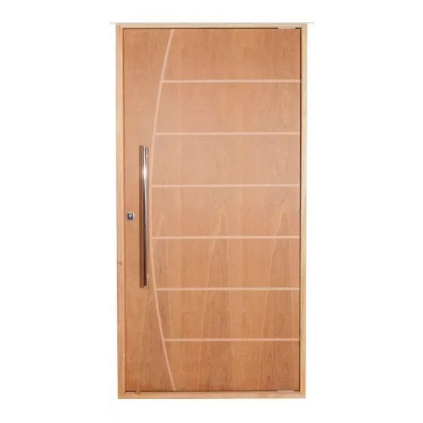 Porta Pivotante Belissima Com Puxador 2,10x1,02 Lado Direito