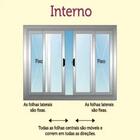 Porta Pivotante C/visor E Friso Lambril Madeiro "e" 210x110