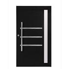 Porta Pivotante C/visor E Friso Lambril Preto "d" 210x110