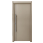 Kit Porta de Madeira Pivotante Direito e Esquerdo Cappucino Line 210x90cm com Batente 12 a 23cm Vivace Plus Artens