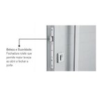 Porta Pivotante Com Puxador E Lambris Alumínio 216 X 100 X 8