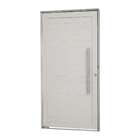 Porta Pivotante Com Puxador E Lambris Alumínio 216 X 110 X 8