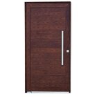 Porta Pivotante Com Puxador E Lambris Alumínio 216 X 110 X 8