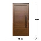 Porta Pivotante Com Puxador Linha Roma Amadeirada 210x100 Lad