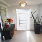 Porta Pivotante com Visor 216x100 PVC Esquerdo Brimak