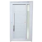Porta Pivotante com Visor 216x130 PVC Esquerdo Brimak