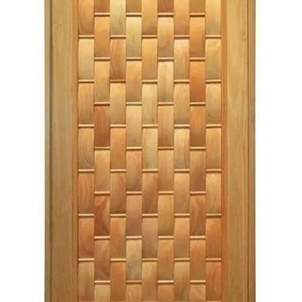 Porta Pivotante Couros - Madeira Maciça - Angelim Medida Fina