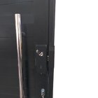 Porta Pivotante De Alumínio 210 X 100cm Com Visor E Fechadura