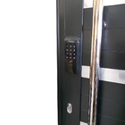 Porta Pivotante De Alumínio 210 X 120cm Com Friso E Fechadura