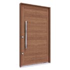 Porta Pivotante De Alumínio 225 X 130 X 12 Cm Madeirado Com P