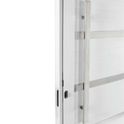 Porta Pivotante De Alumínio Branco Com Friso E Puxador Cmc Cl