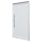 Porta Pivotante De Alumínio Branco Com Puxador Atlântica Prem