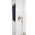 Porta Pivotante De Alumínio Branco Com Puxador Linha Veneza L