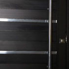 Porta Pivotante De Alumínio Lambril 2,10 X 0,90 Com Frisos Pu