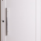 Porta Pivotante De Alumínio Lambril 2,10 X 1,10 Com Puxador 8