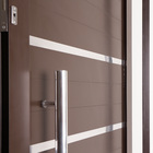 Porta Pivotante De Alumínio Lambril 2,20 X 1,30 Com Puxador 8