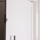 Porta Pivotante De Alumínio Lambril 2,20 X 1,30 Com Puxador 8