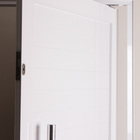 Porta Pivotante De Alumínio Lambril 2,40 X 1,20 Com Puxador 8