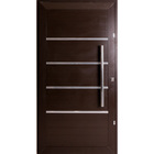 Porta Pivotante De Alumínio Lambril 2,40 X 1,20 Com Puxador 8