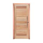 Porta Pivotante De Madeira Maciça Externa Direita - 210x100