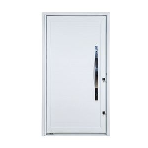 Porta Pivotante Em Alumínio 225 X 100 X 10 Cm Direita Branco Patrimony Prado Alumínio | Leroy Merlin