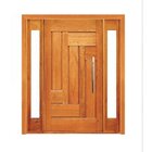 Porta Pivotante Estrelar Com Visor Lateral Duplo - Madeira Ma