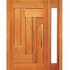 Porta Pivotante Estrelar Com Visor Lateral - Madeira Maciça -