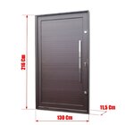 Porta Pivotante Lambril Com Puxador Elite 216x130 Abertura Di